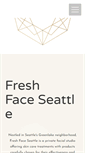 Mobile Screenshot of freshfaceseattle.com